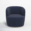Maya Swivel Chair In Boucle-199708920