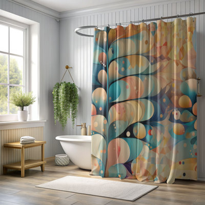 Rideau de douche Ornamented Tree - Premium