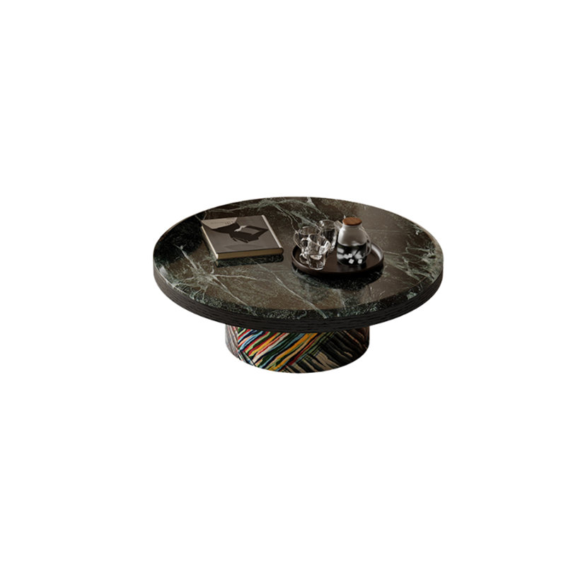 Table basse en marbre, Vert
