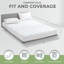 Protège-matelas en rayonne - imperméable, rafraîchissant-1202515752