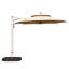 Parasol rond en porte-à-faux avec mât central-1550283279