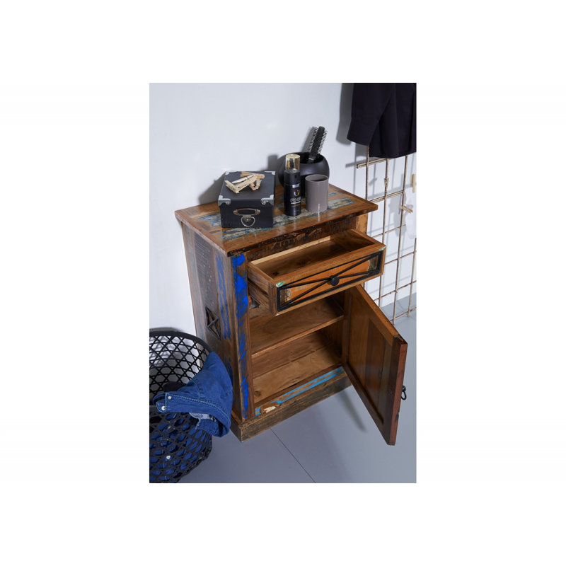 Nature Of Spirit Solid Wood 55cm W 1 - Drawer Chest of Drawers