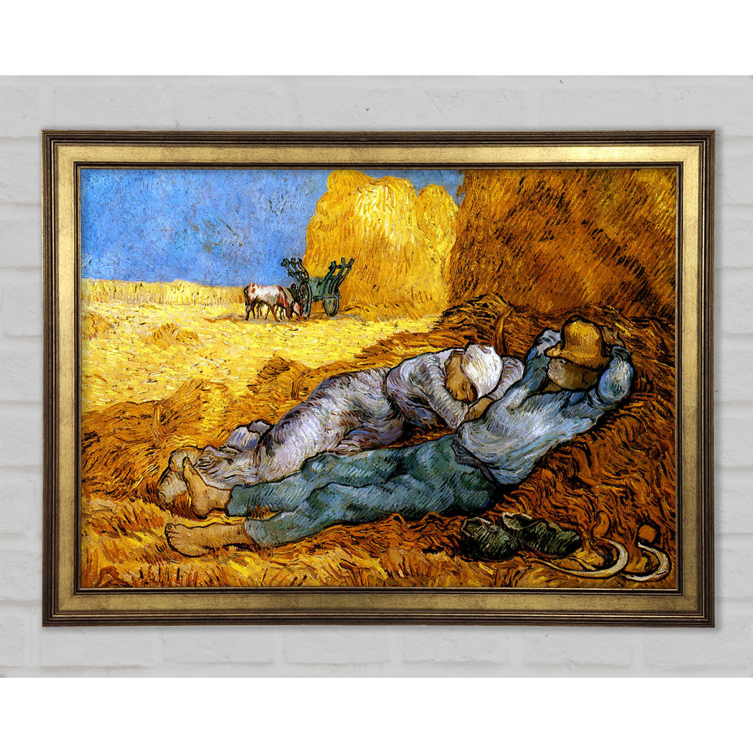 Van Gogh Heuballen - Einzelner Bilderrahmen Kunstdrucke