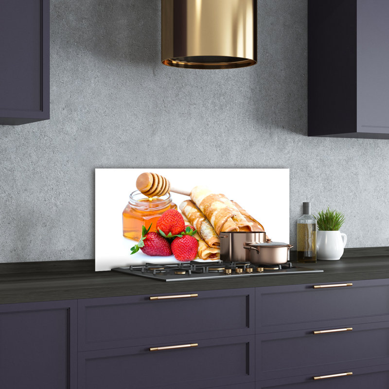 Lopato 50cm W x 100cm L Glass Peel and Stick Panel
