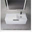Ensemble de meuble-lavabo 48 po pour grand espace, ensemble d'armoires modernes, blanc