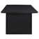 Jack 64-82 Inch Dining Table, Rectangular, Removable Extension Leaf, Black