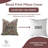 Fabdivine Jarul Hand Block Printed Cushion Cover Artisan Throw Pillow for Home Decor-111113691-111113689