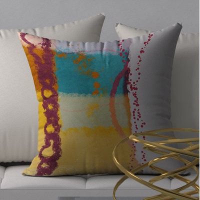 Supersonic Extol Square Pillow Cover & Insert