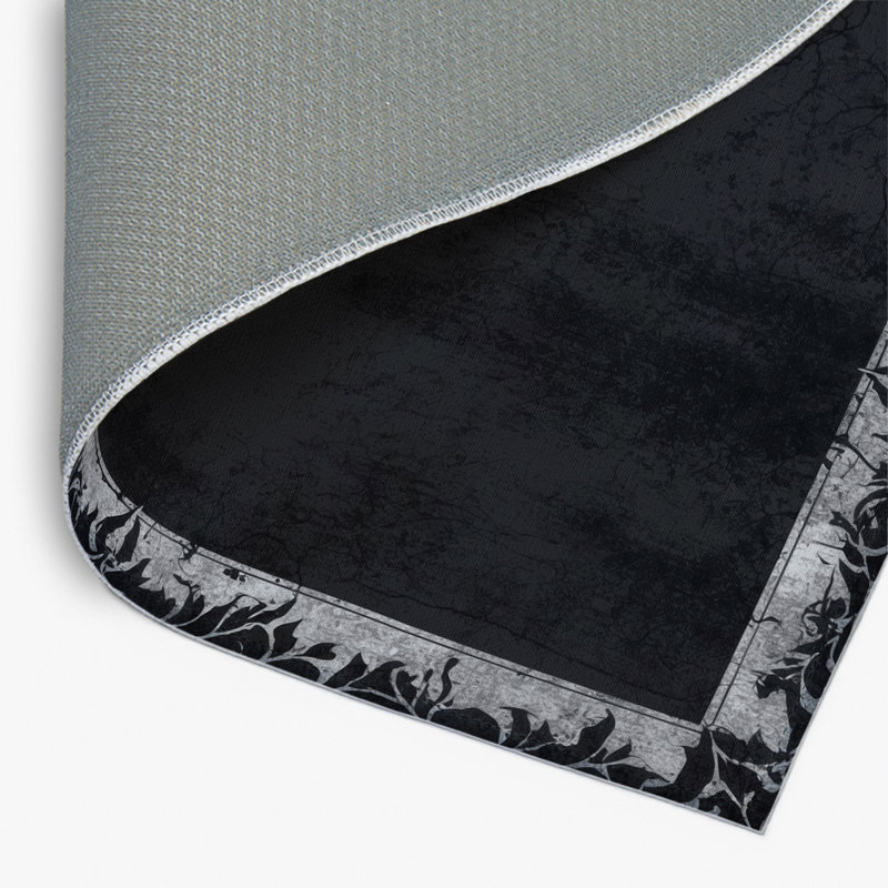 Tapis intérieur et extérieur Shimmering Fog, Rectangle 2' x 3'