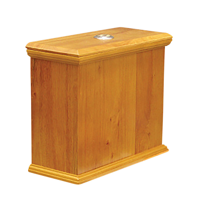 Réservoir de toilette plat en bois vodder