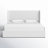 Upholstered Lift-Up StorageBed with Wingback Headboard,King,White-1557355664-1557355665