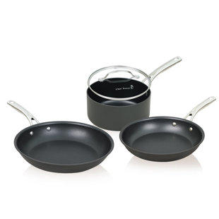 Essential 4 - Piece Hard Anodized Nonstick Cookware Set