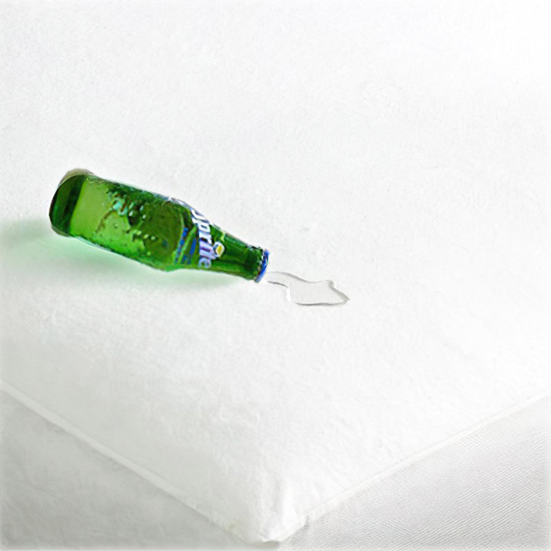 Claes Waterproof Fitted Mattress Protector Case Pack, Double (4'6)