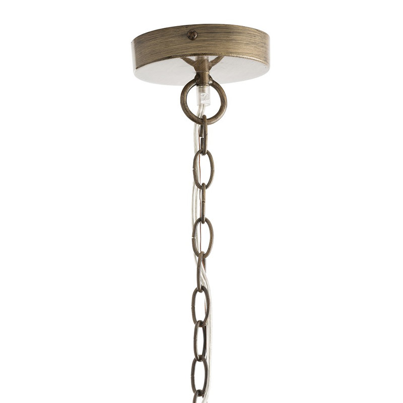 Finch 8 - Light Chandelier, Wood