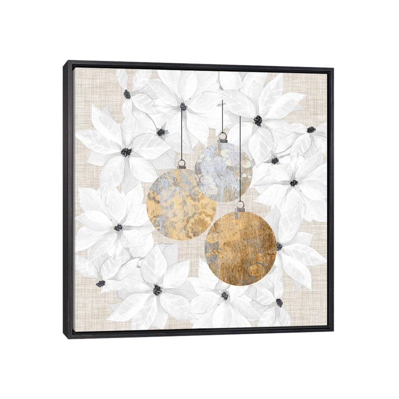 «Soph sophistiqué Noël III» par Grace Popp - impression, Pas de tapis, H 18 po x l 18 po x 1,5 po
