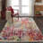 Allegro Power Loom Ivory/Pink Rug-30723055