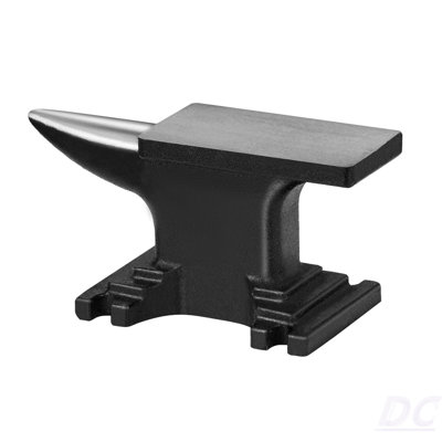 Single Horn Anvil, High Hardness Rugged Round Horn Anvil Blacksmith,8.8Lbs Cast Steel Anvil,Compact Design And Stable Base, Forge Tools And Equipment, Metalsmith Tool For Bending And Shaping