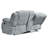 STONIC GREY RECLINING SOFA And LOVESEAT
