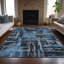 Tapis noir intérieur / extérieur lavable à la machine-111825465