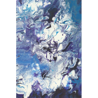 Meandering Mulberry II - Wrapped Canvas Print