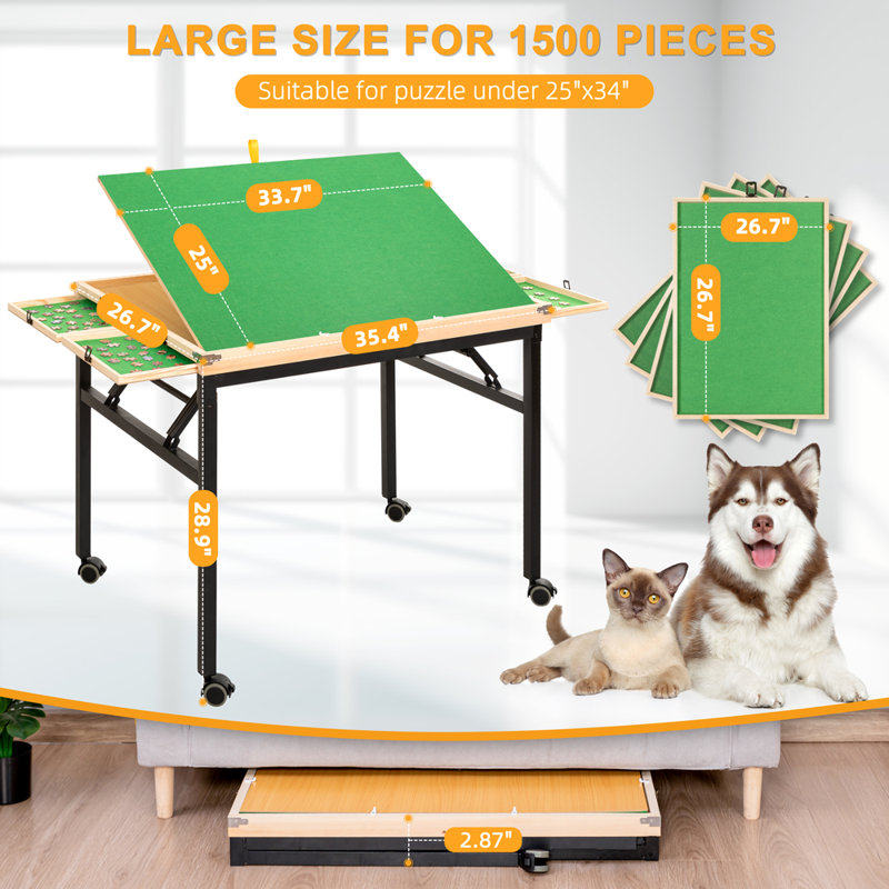 Table pour casse-tête