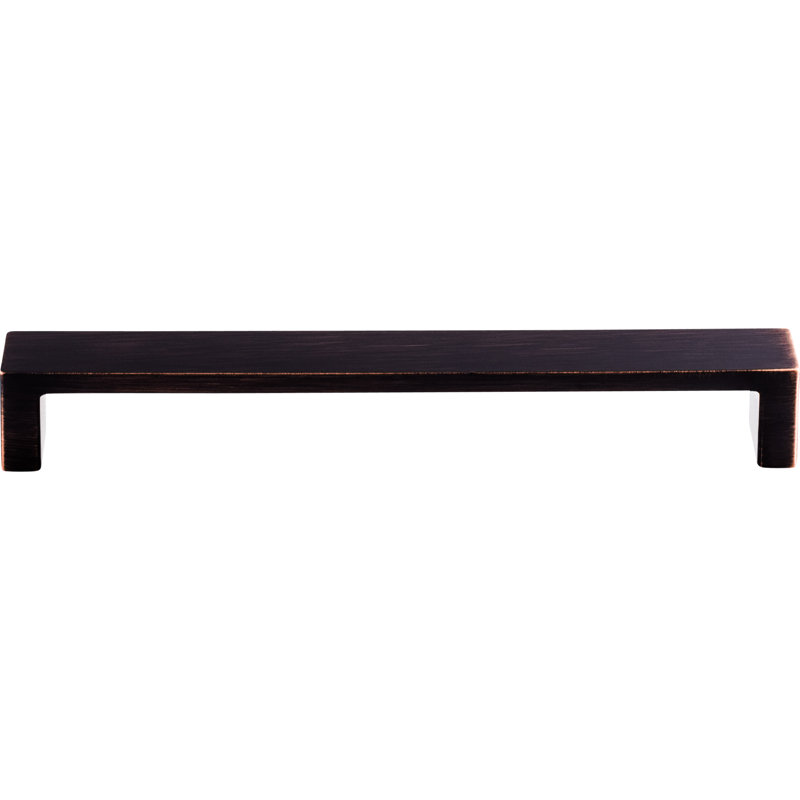 Modern Metro Bar Pull, Tuscan Bronze, 7" Center to Center
