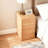Solid Oak Bedside Table Storage Cabinet