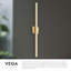 Applique murale en aluminium à DEL Vega-98799114