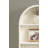 Arcott Wood Arched Wall Storage Shelf-876411123