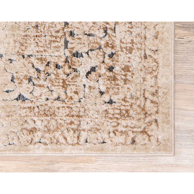 Parrado Ikat Indoor Rug, Square 7'