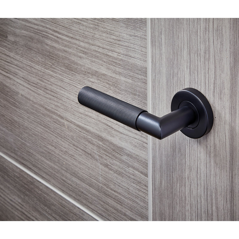Zurich Internal Door Handle Pack, Matt Black