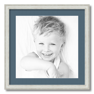 Wood Matte Picture Frame with Mat