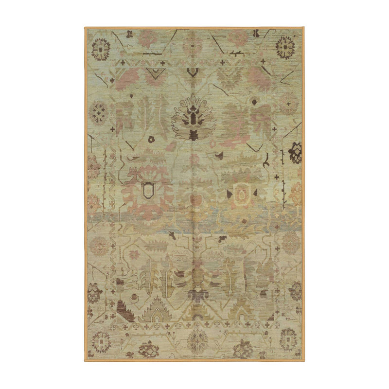 Abstract Indoor Rug, Rectangle 2' x 4'