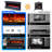 Prower 3-Sided Smart Wi-Fi Electric Fireplace with RGB LED Technology-1492390305
