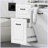 Bathroom Storage Cabinet with Tilt-Out Hamper