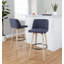 Tabouret de bar pivotant 29,5 po Arabelle