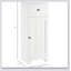 Petite armoire de rangement de salle de bain kleankin (blanc)