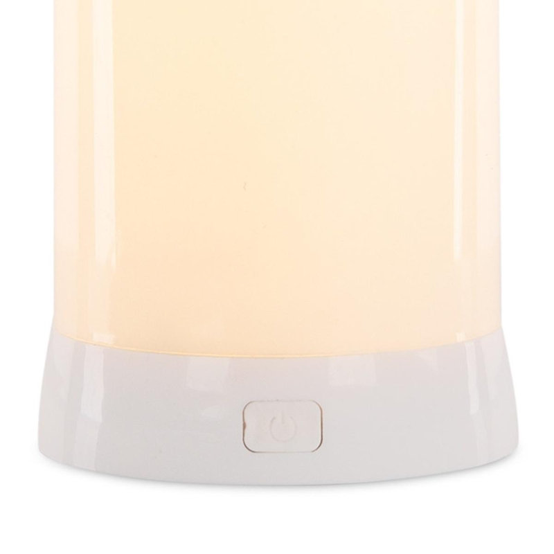 8" Orange Flameless Designer Candle