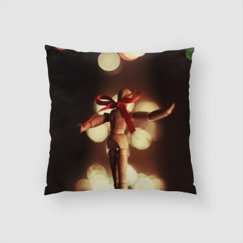 Microsuede Reversible Throw Pillow