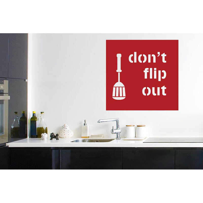 Wall Decal, Dark Red
