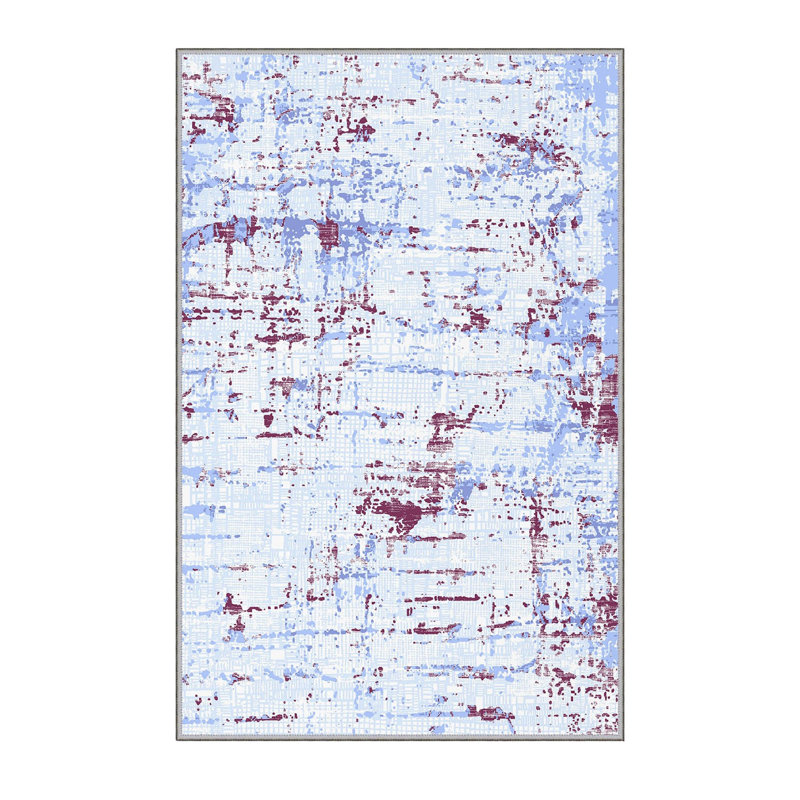 Premium Hall Carpet, 100% Polyester, 39.4 x 59.1 inches | 8 mm Pile Height, 650 g/m² | Antibacterial, Non-Slip PVC Felt Dot Underside, Machine Washable | 3D Digital Print, Durable & Stylish for Home Decor