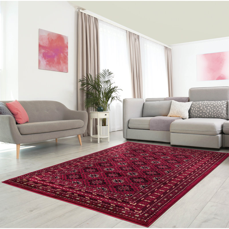 Litzy Oriental Area Rug, Rectangle 60 x 110cm