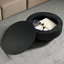 Table basse ronde en MDF avec rangement-332990706