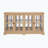 Display Cabinet with Glass Doors,Adjustable Shelves for Collectibles Four Door Design Vintage Showcase for Home or Office-126284473