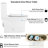 Elongated Toilet, Ceramic, 1.1/1.6 , Comfort Height, White, & , Firm Close Seat T039wt Height Soft