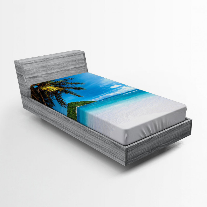 Drap-housse de plage exotique, Simple TG
