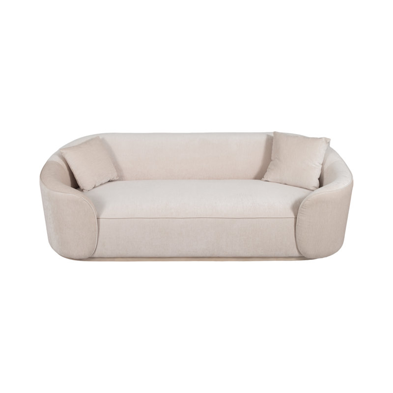 Latitude Run® 88" Karlsson Sofa, Gray