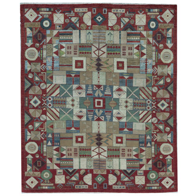 Afghan One-of-a-Kind 10'1" X 13'2" Area Rug