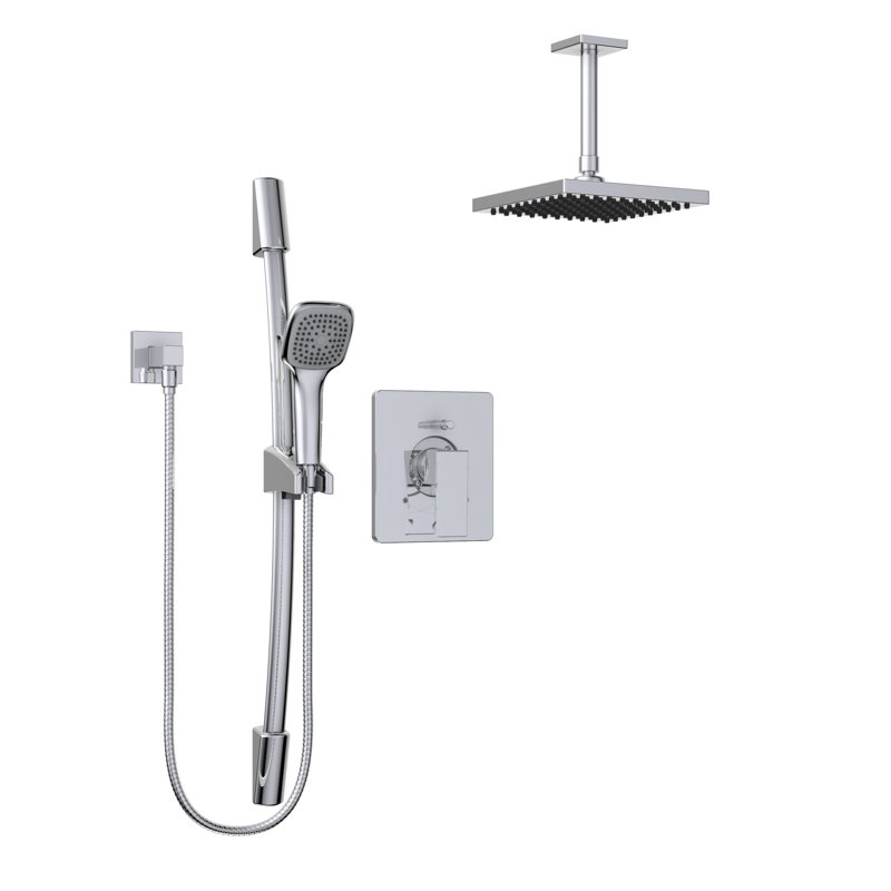 Quadrato All-In-One Kit with Rough in-Valve