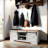 Faux Leather Upholstered Bench, Storage Bench, Entryway Shoe Bench-1370948402